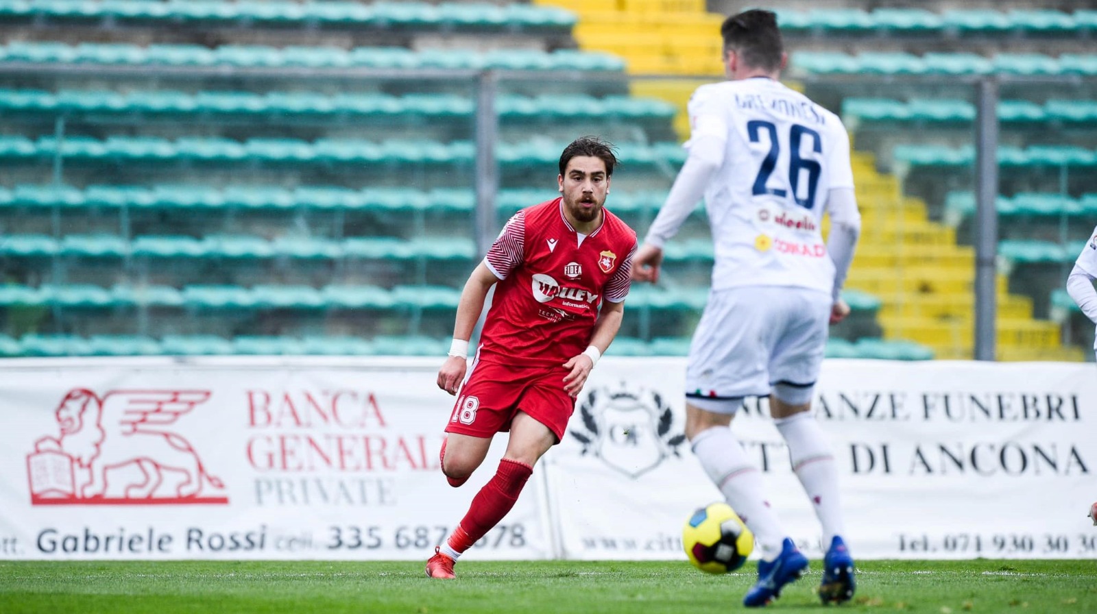Serie C, un turno di squalifica a Gavazzi e Ferrini della Vis e Faggioli dell’Ancona Matelica