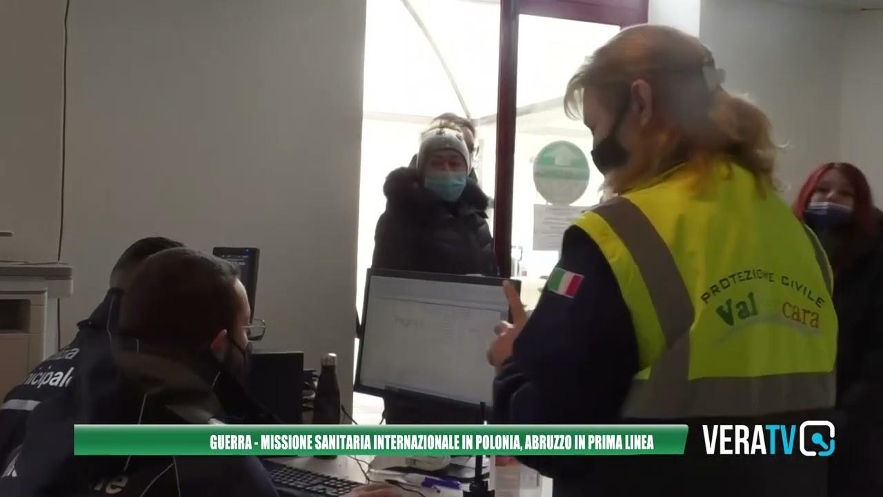 L’Abruzzo partecipa alla missione internazionale sanitario-umanitaria al confine con l’Ucraina