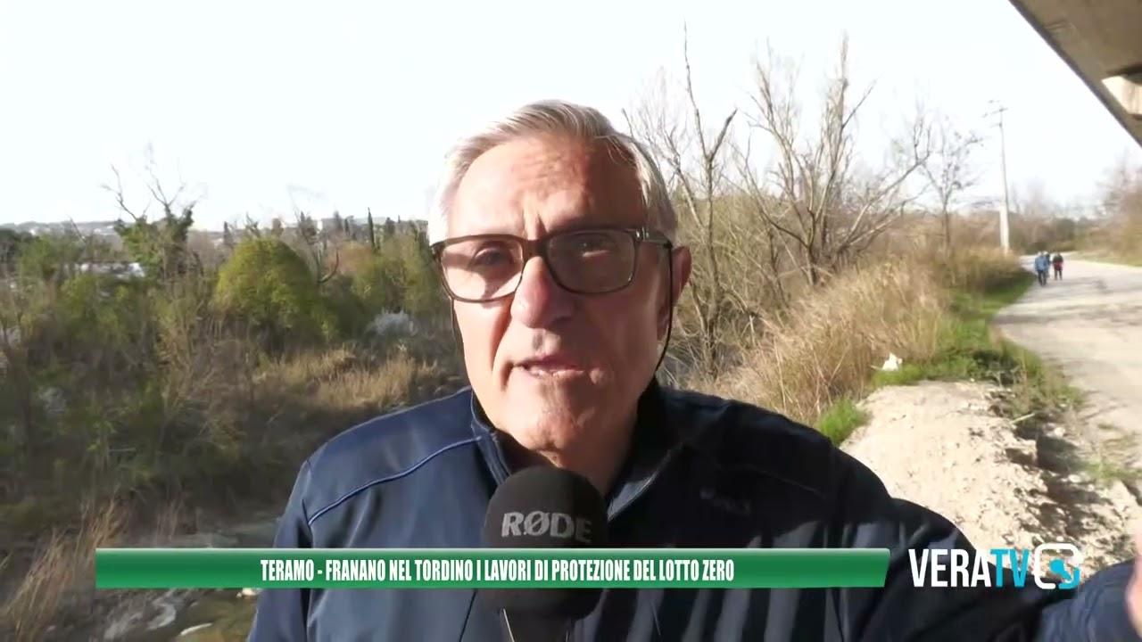 Teramo – Franano nel Tordino i lavori di protezione del Lotto Zero