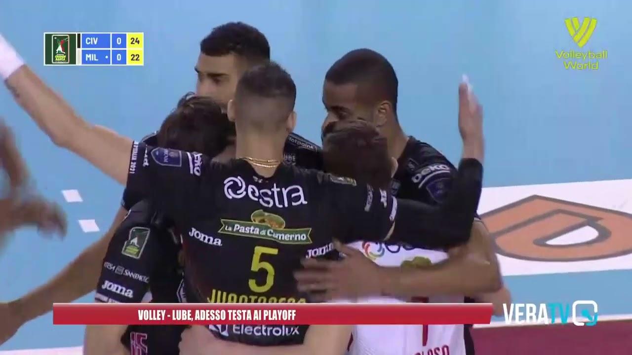 Volley – Lube, adesso testa ai playoff