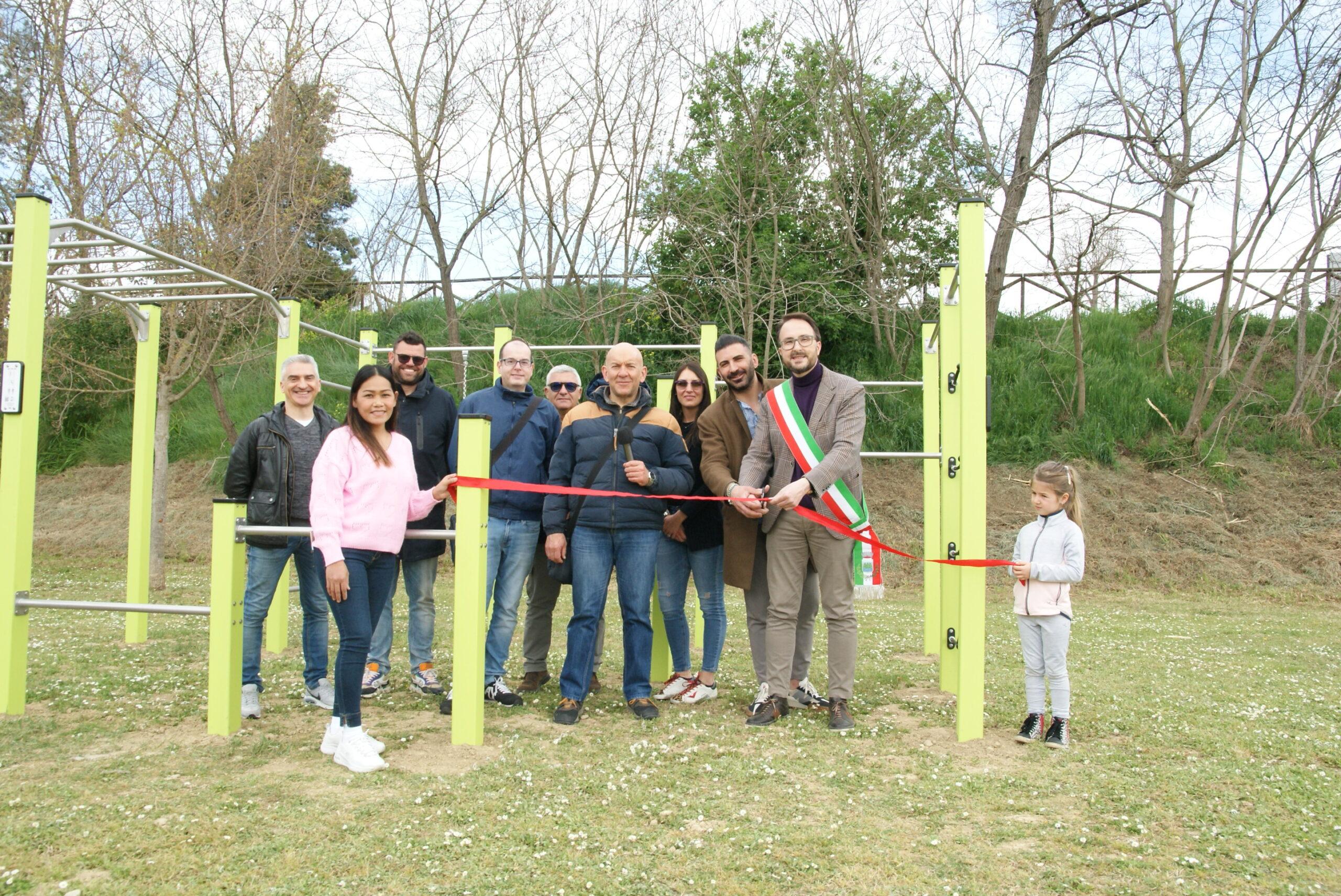 Al Parco San Mauro di Monsampolo inaugurata la nuova struttura Calisthenics