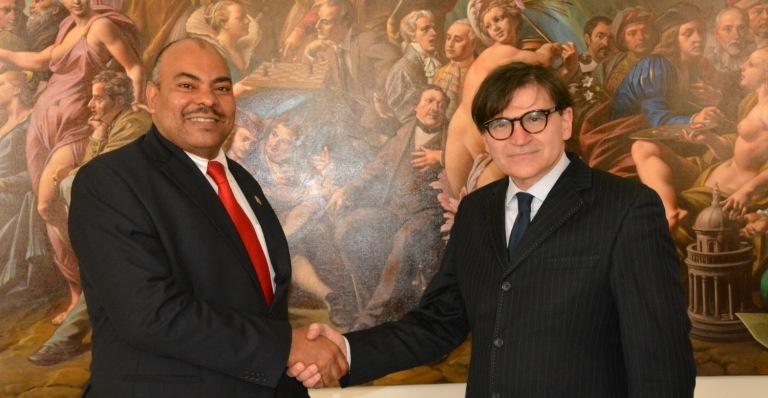 Latini incontra l’ambasciatore della Tanzania