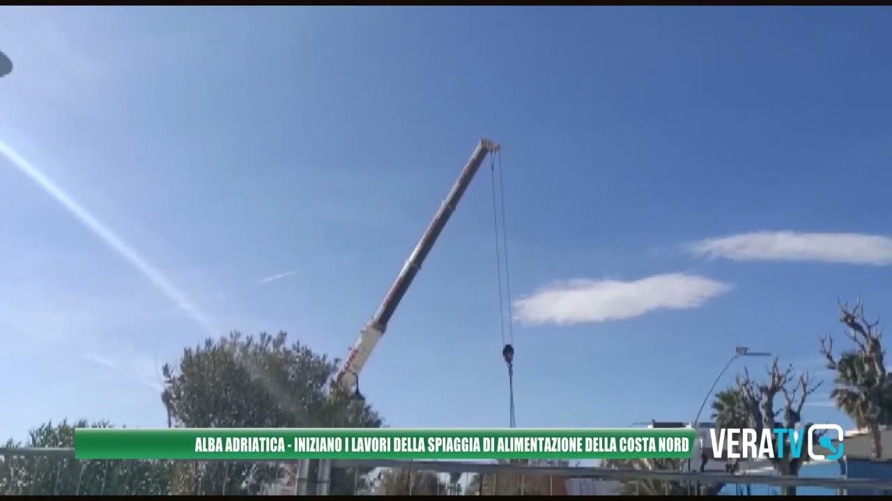 Alba Adriatica – Aperto cantiere per il restyling del lungomare nord