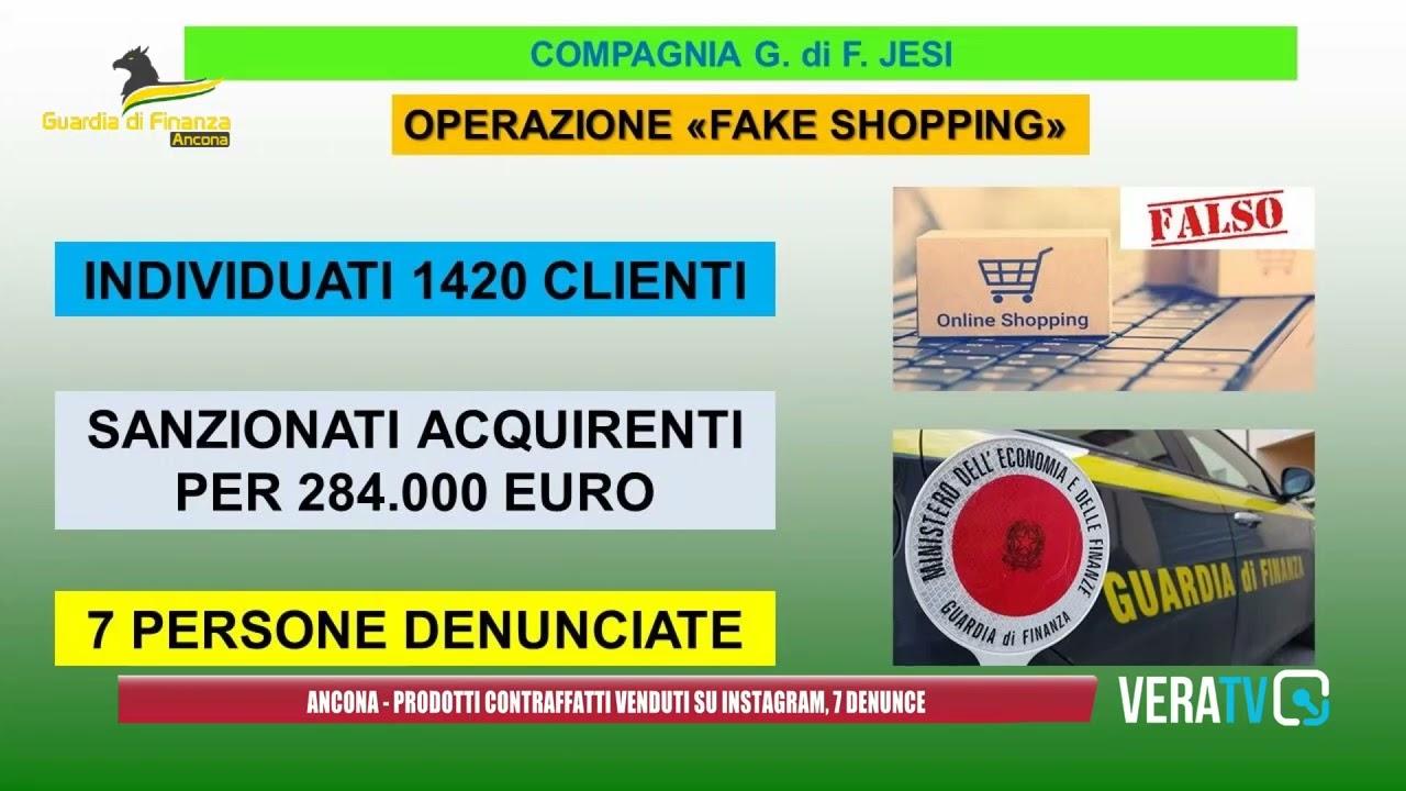 Ancona – Prodotti contraffatti venduti su instagram, 7 denunce