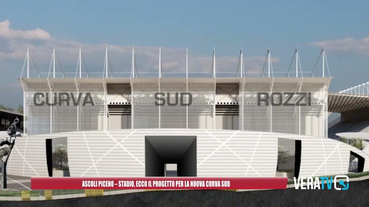 Ascoli Piceno – Stadio, ecco il progetto per la nuova curva sud