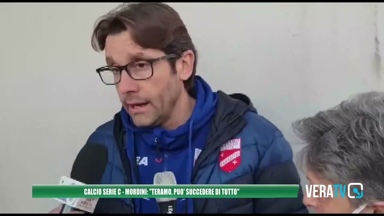 Calcio Serie C, Mordini: “Teramo-Reggiana, può succedere di tutto”