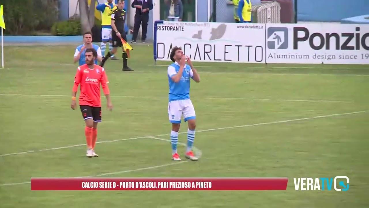 Calcio/Serie D- Porto D’Ascoli, pari prezioso a Pineto