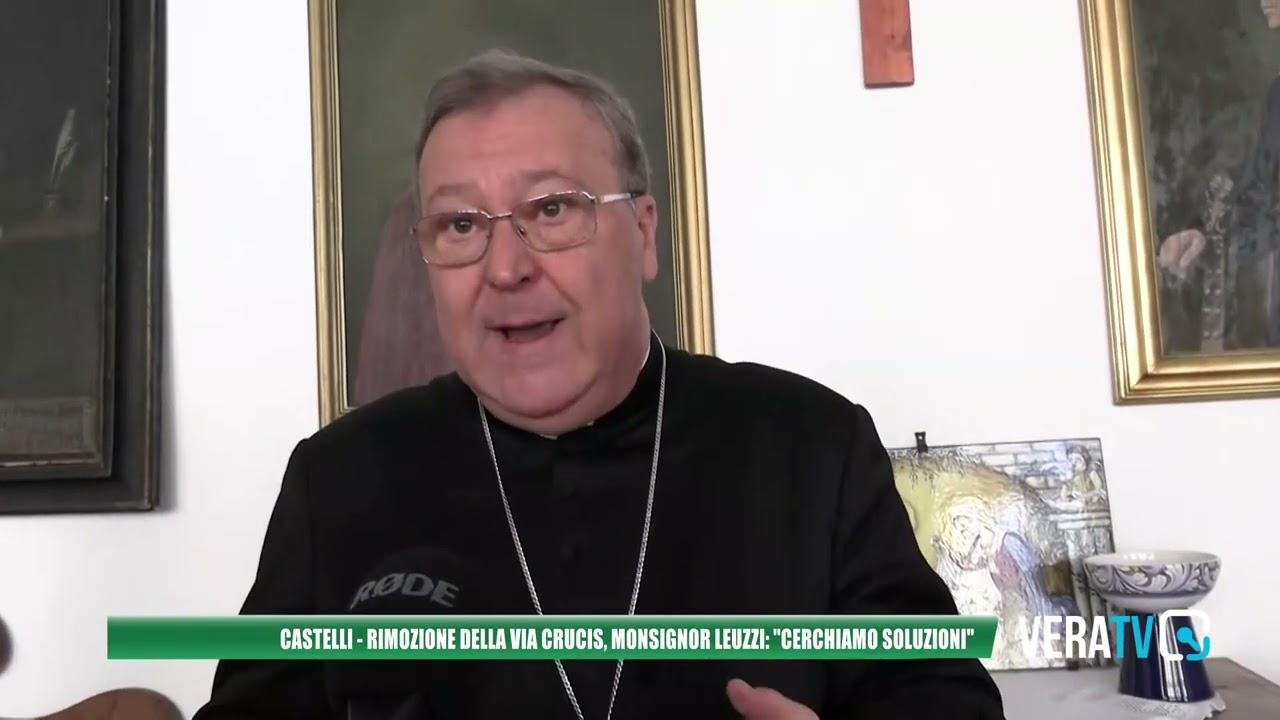 Castelli – Rimozione della Via Crucis, Monsignor Leuzzi:”Cerchiamo soluzioni”