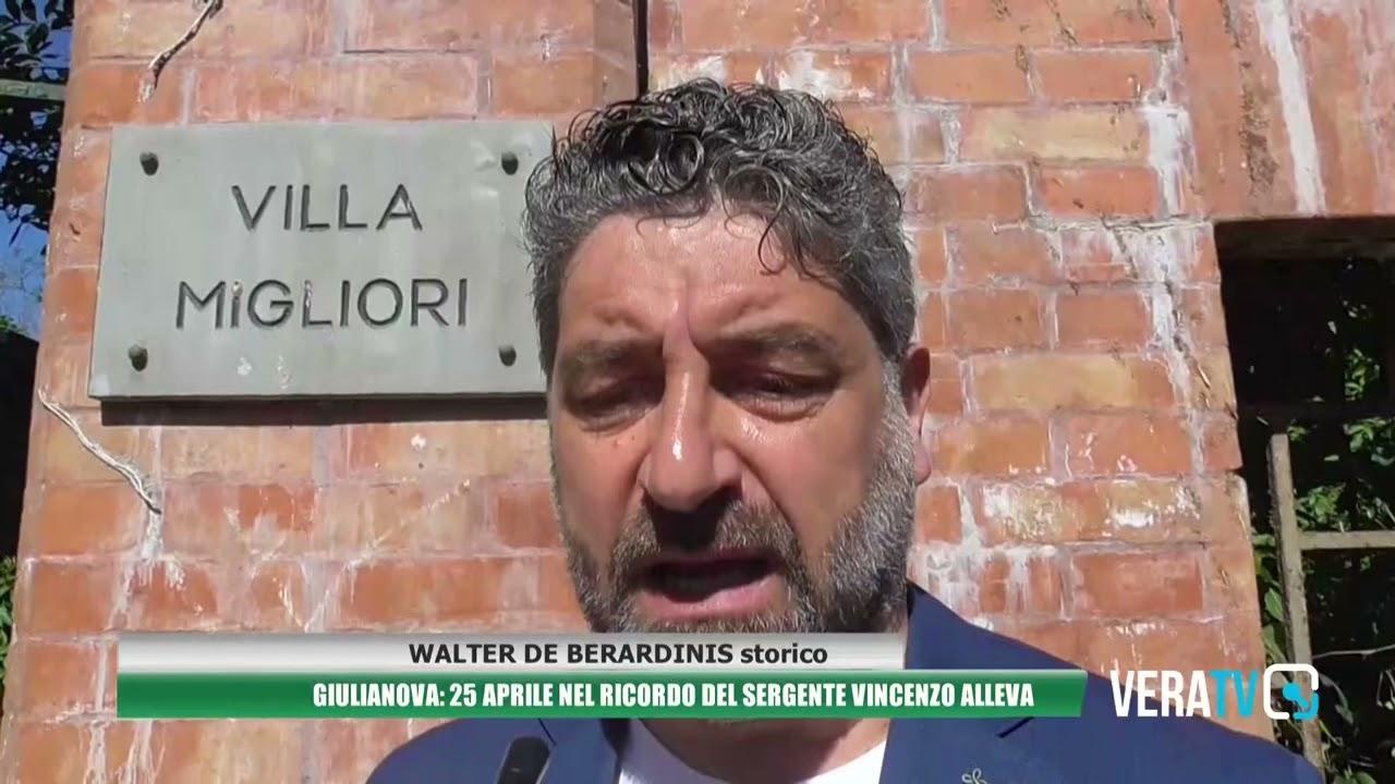 Giulianova – 25 aprile, l’amministrazione comunale ricorda Vincenzo Alleva, fucilato dai nazisti