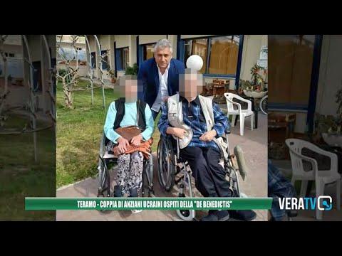 Teramo – Coppia di anziani ucraini ospiti della casa di riposo “De Benedictis”