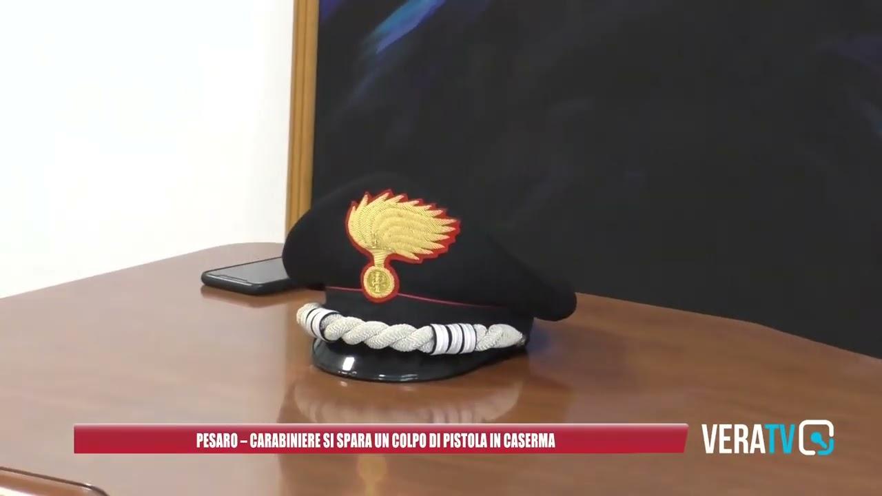 Pesaro – Carabiniere si spara un colpo di pistola in caserma