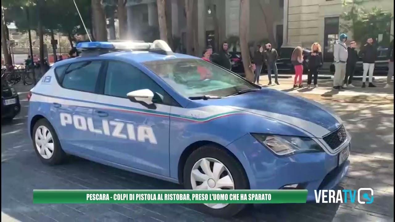 Pescara – Sparatoria a Piazza Salotto, fermato dalla polizia l’aggressore
