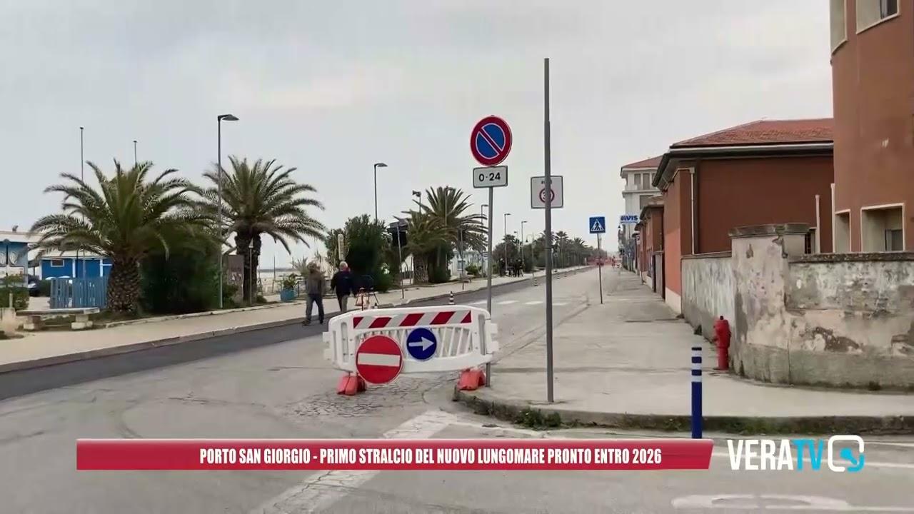Porto San Giorgio, primo stralcio del nuovo lungomare pronto entro il 2026
