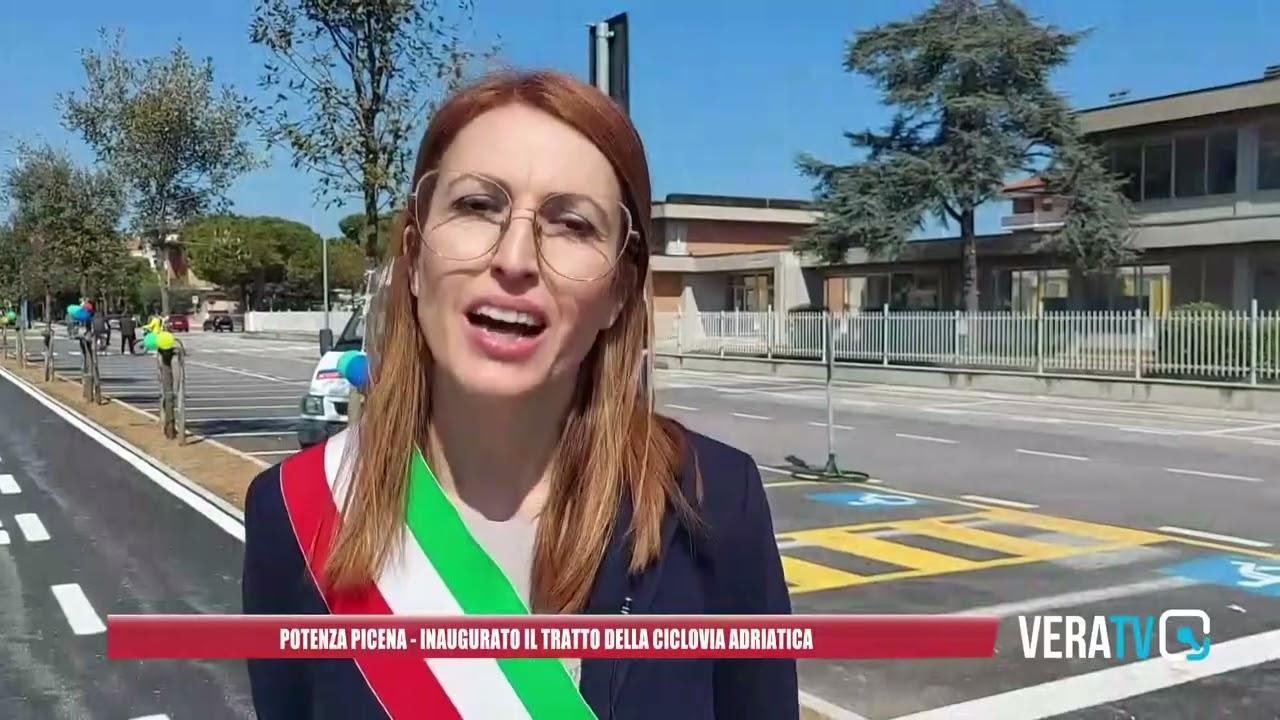 Potenza Picena, inaugurato nuovo tratto di ciclovia