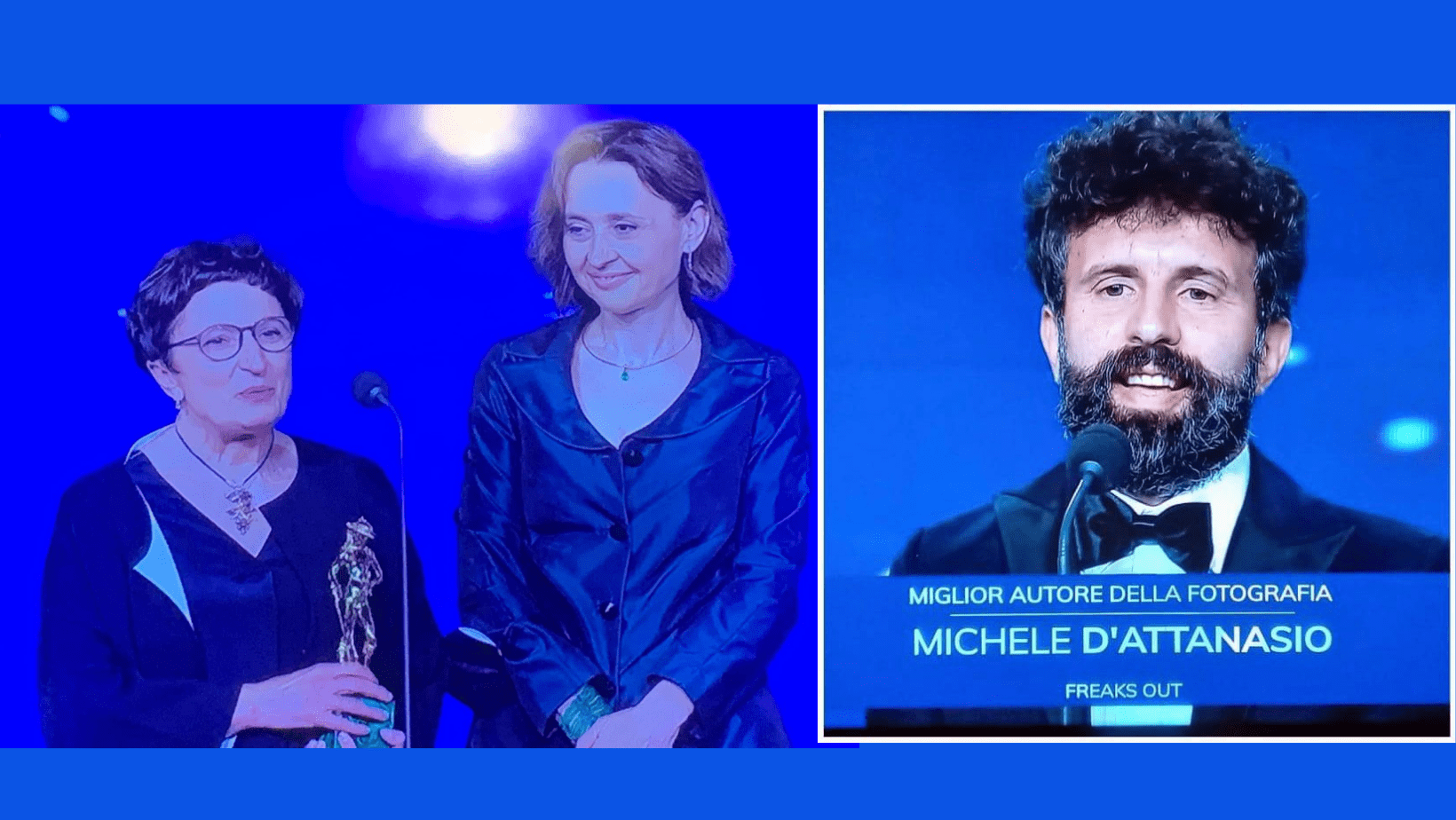 David di Donatello 2022, premiati gli abruzzesi Michele D’Attanasio e Donatella Di Pietrantonio