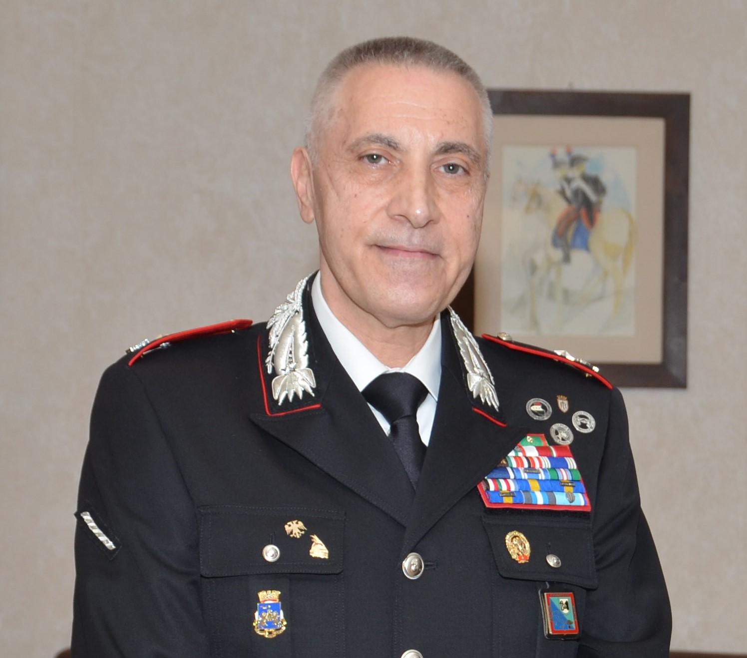 Il maggiore Fiori conclude il servizio attivo nell’Arma dei carabinieri
