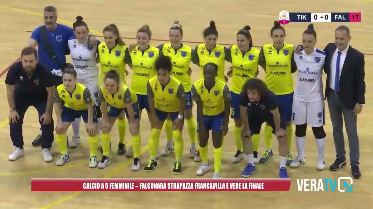 Calcio a 5 femminile, Falconara strapazza Francavilla e vede la finale