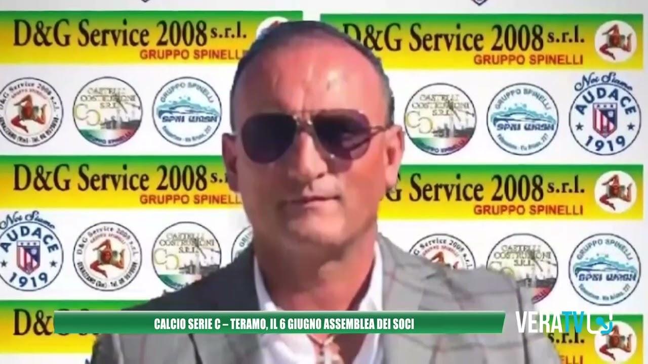 Calcio Serie C – Teramo, il 6 giugno assemblea dei soci