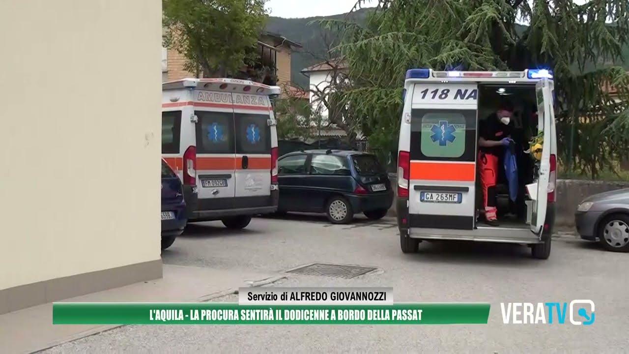 L’Aquila – Morte del piccolo Tommaso, il ragazzo dell’auto sfrenata verrà sentito in Procura