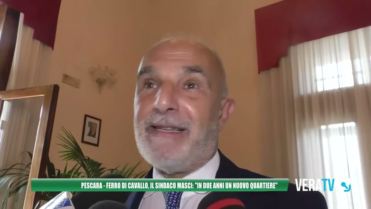 Pescara – Masci annuncia che il Ferro di Cavallo nel quartiere Rancitelli verrà abbattuto