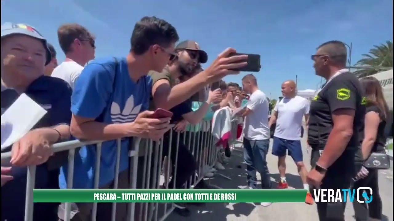 Pescara – Tutti pazzi per il padel con Totti e De Rossi