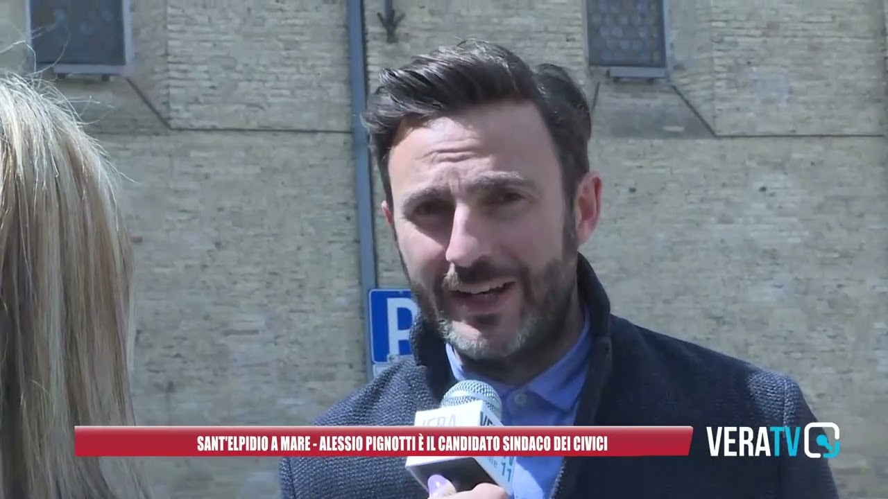 Sant’Elpidio a Mare – Alessio Pignotti è il candidato sindaco dei civici