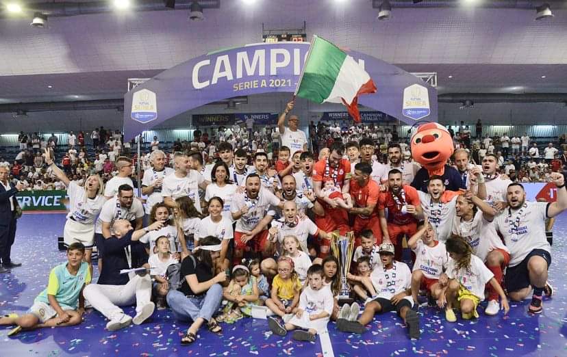 Calcio a 5 maschile: Pesaro campione d’Italia per la terza volta consecutiva