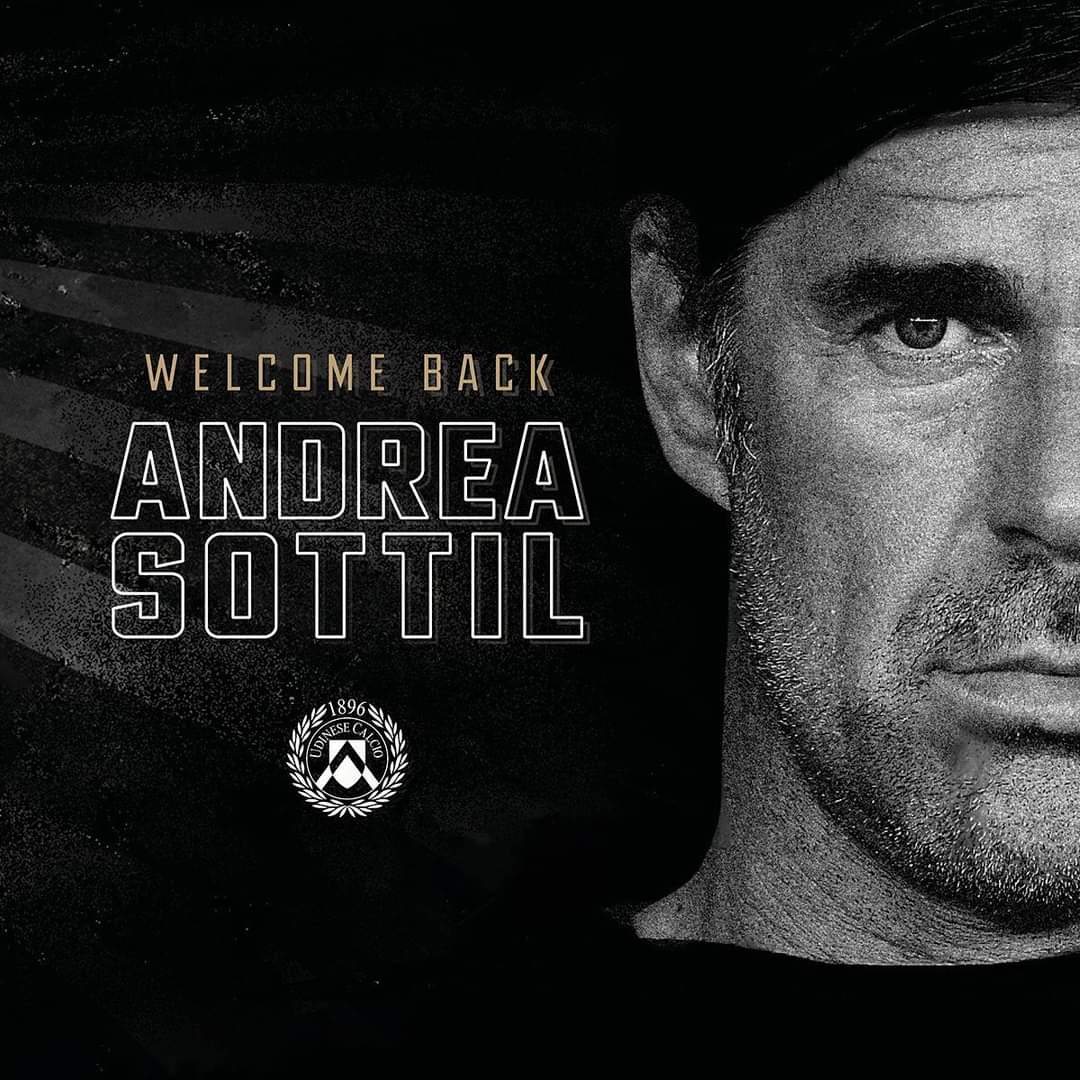 “Bentornato Andrea”: ufficiale l’ex Ascoli Sottil all’Udinese