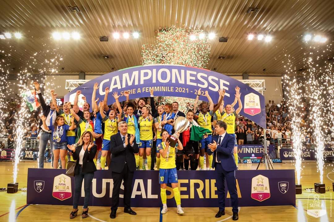 Calcio a 5 femminile: Falconara è campione d’Italia