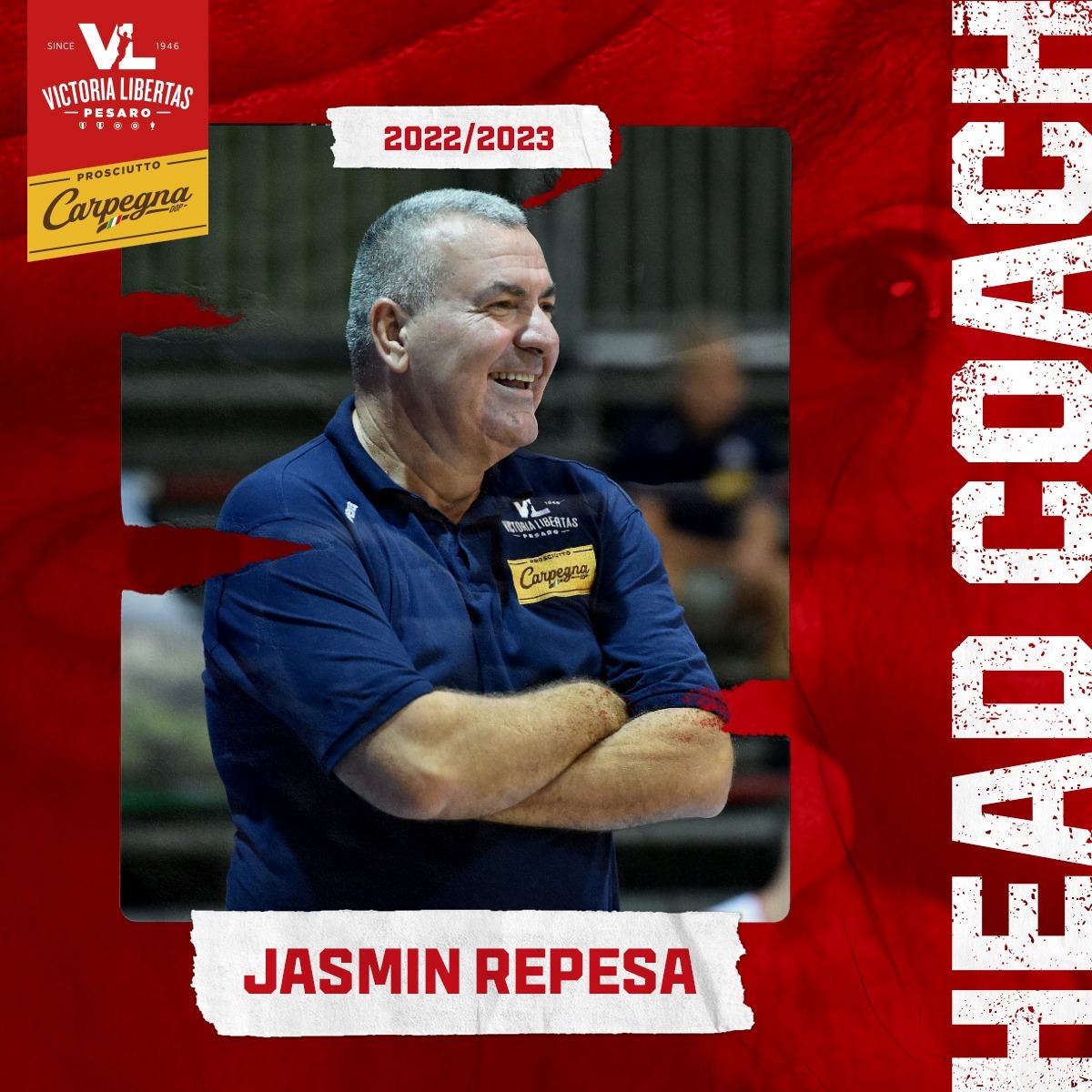 Jasmin Repesa è il nuovo allenatore della Vuelle