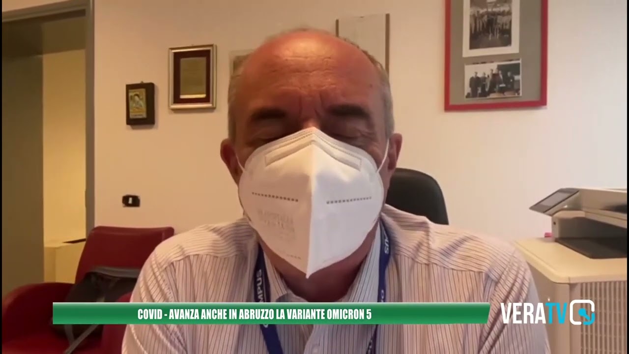 Abruzzo – Oltre dieci casi sospetti di Omicron 5, Stuppia: “Più infettiva di Omicron 2”