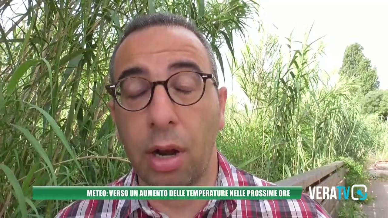 Meteo, verso un aumento di temperatura nelle prossime ore