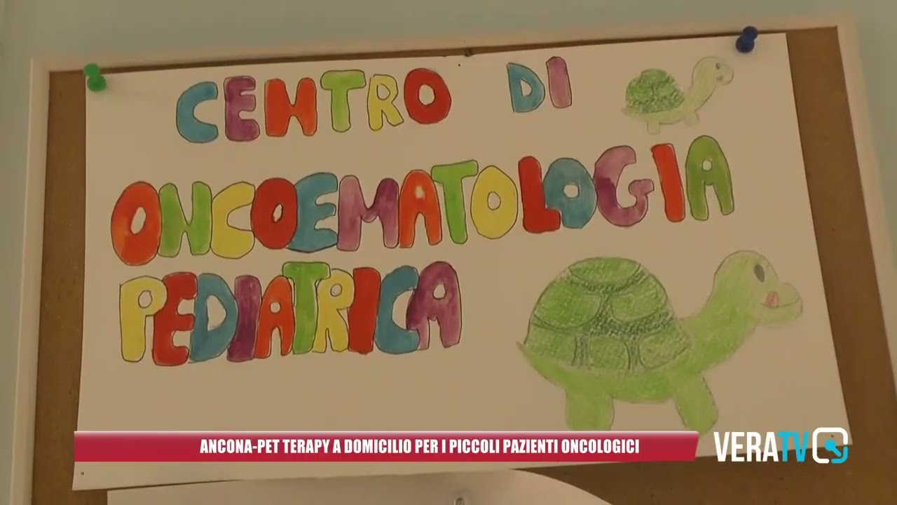 Ancona, pet therapy per i piccoli pazienti