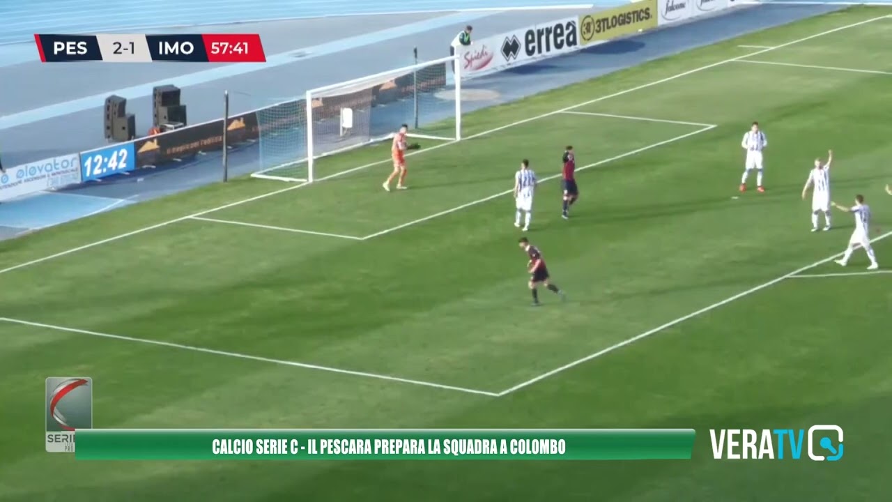 Calcio Serie C, il Pescara prepara la squadra a mister Colombo