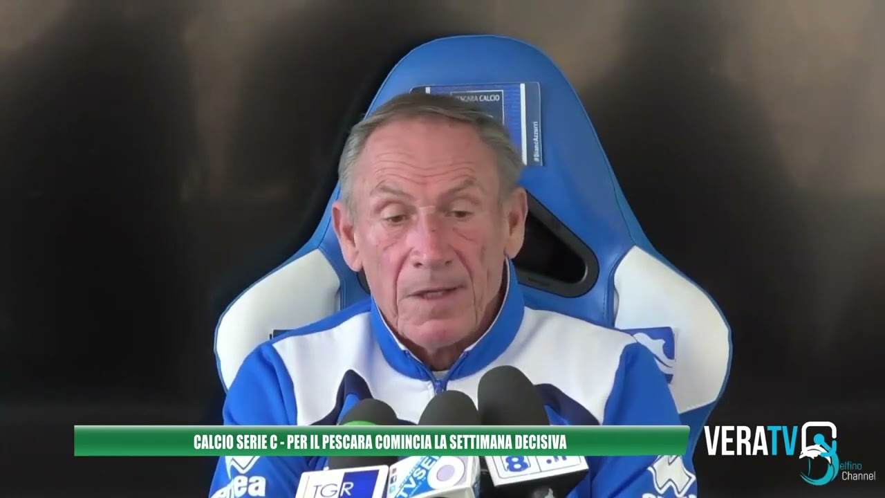 Calcio Serie C – Pescara, cominciata una settimana decisiva per società e ritorno di Zeman