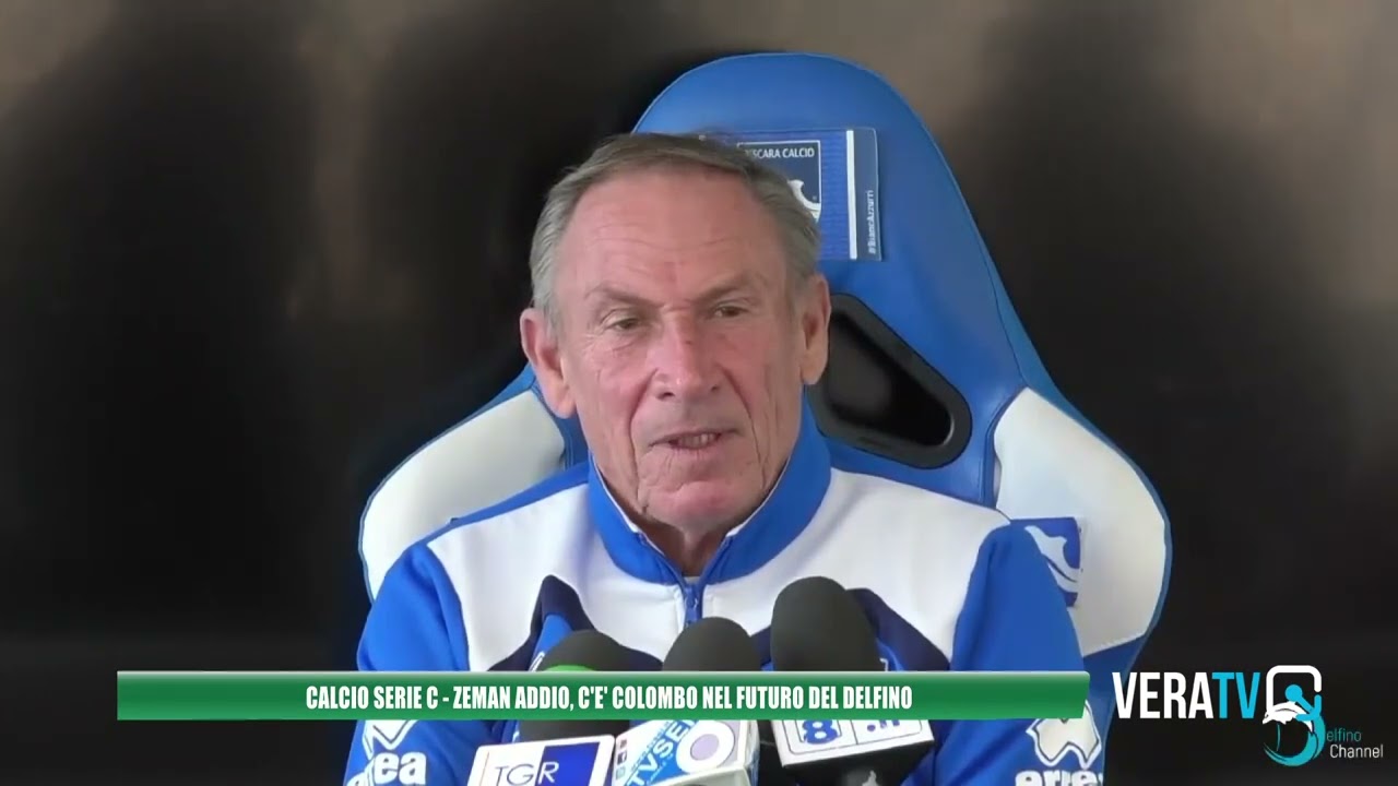Calcio Serie C – Pescara, Zeman addio: c’è Colombo