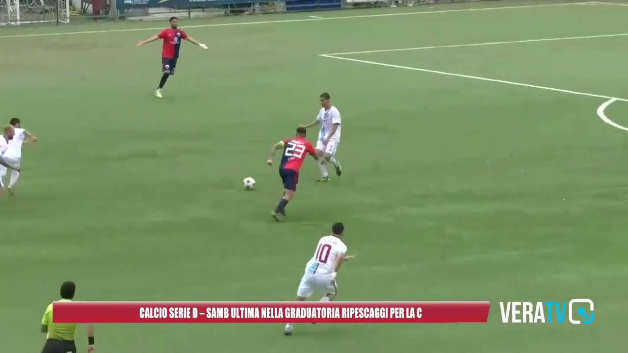 Calcio Serie D – Samb ultima nella graduatoria ripescaggi per la C