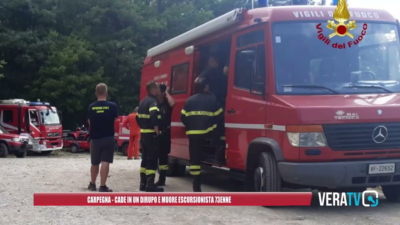 Carpegna, cade in un dirupo e muore escursionista 73enne