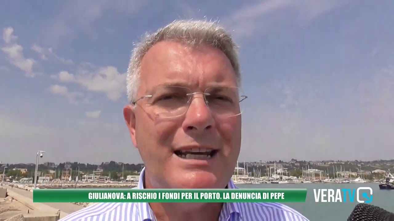 Giulianova – A rischio i fondi per il porto, la denuncia Dino Pepe