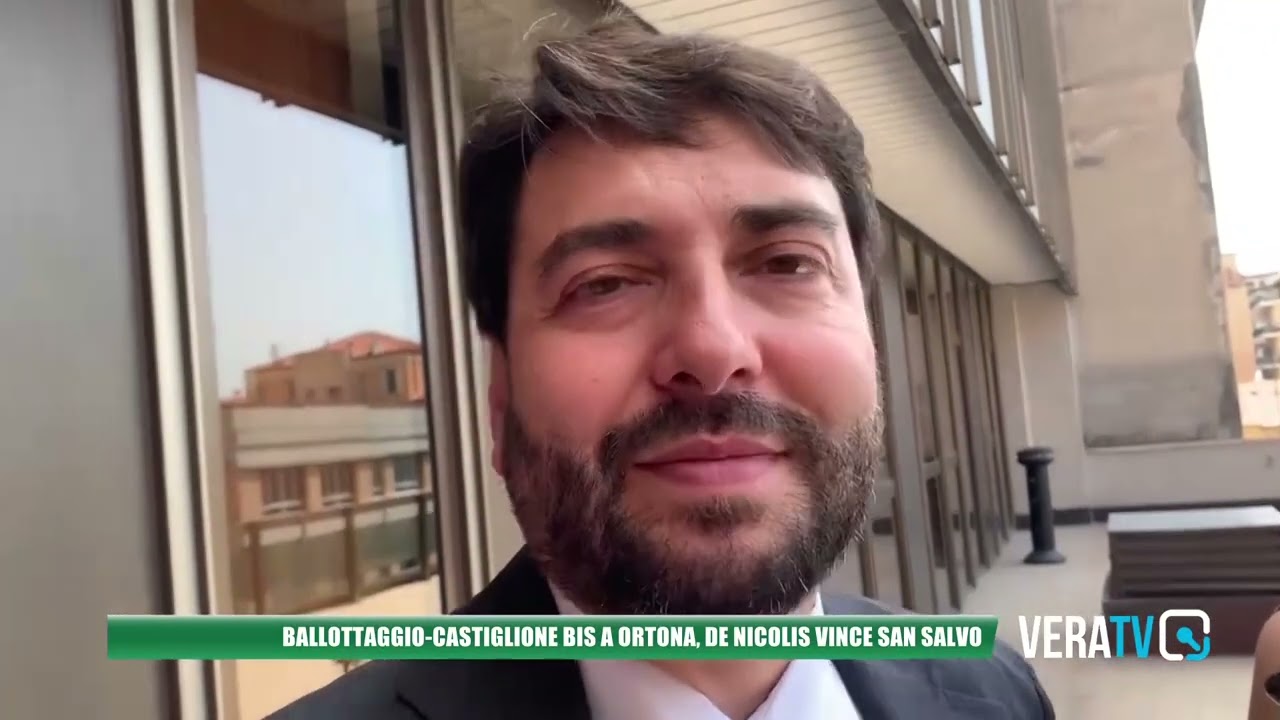 Ortona, Leo Castiglione riconfermato sindaco. A San Salvo vince De Nicolis