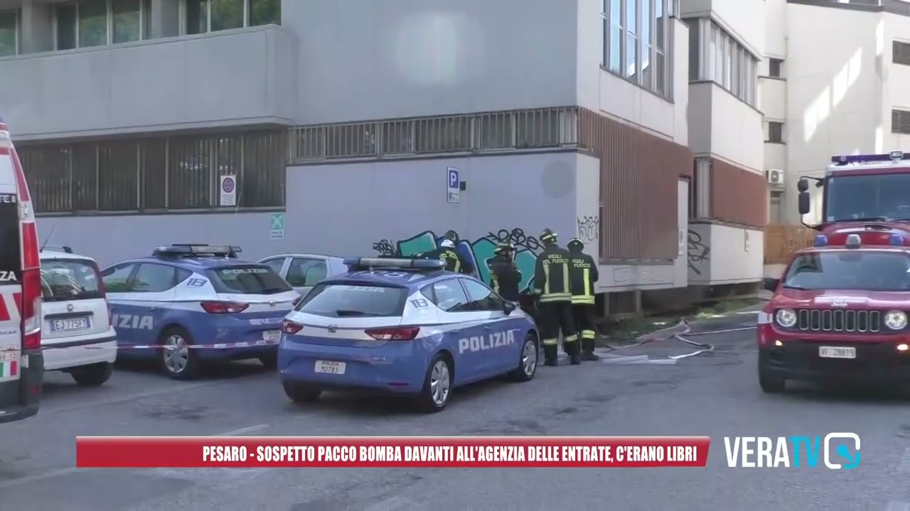 Pesaro, falso allarme bomba davanti all’Agenzia delle Entrate