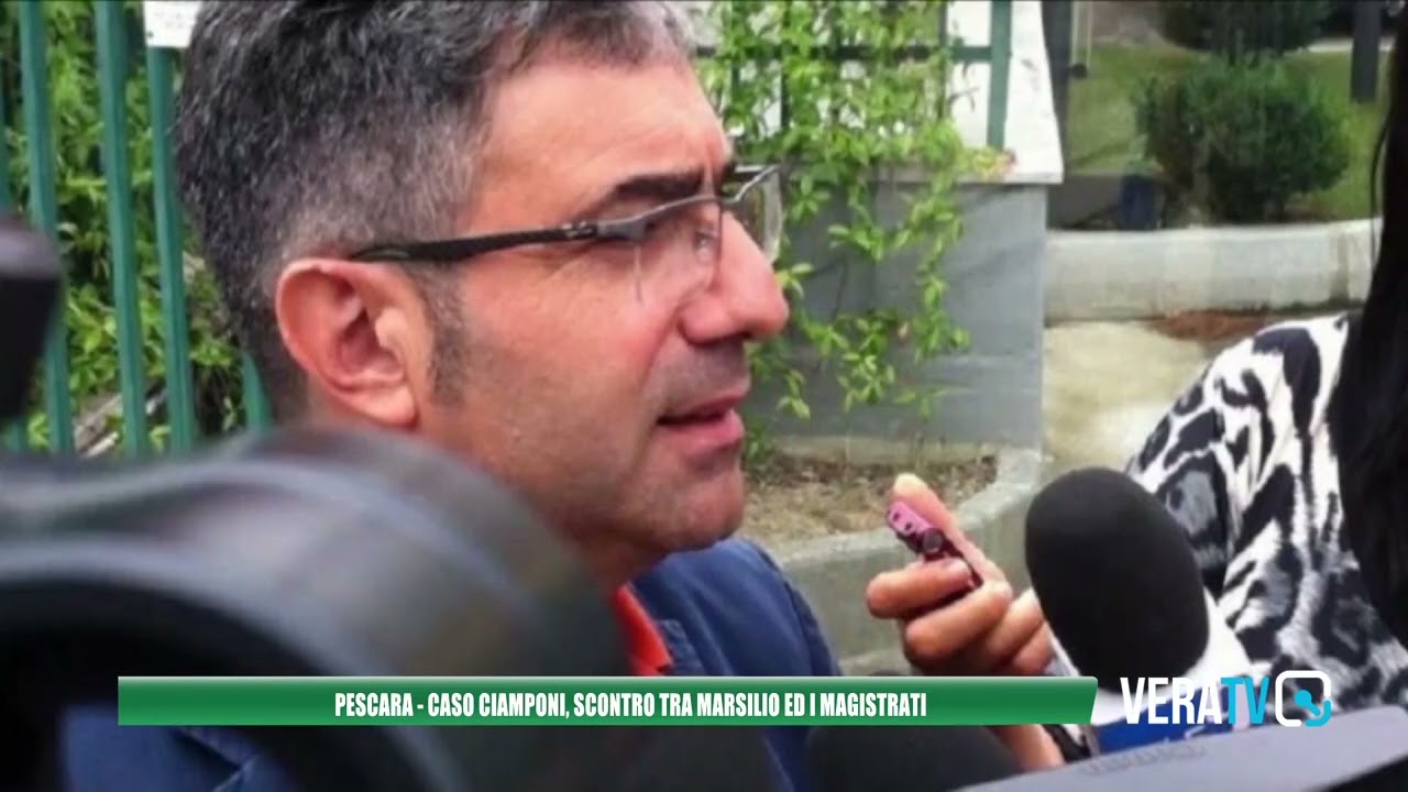 Pescara – Caso Ciamponi, scontro tra Marsilio ed i magistrati