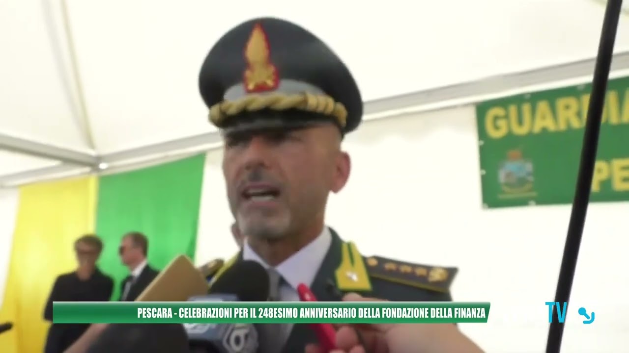 Pescara – Celebrazioni della Guardia di Finanza al Porto