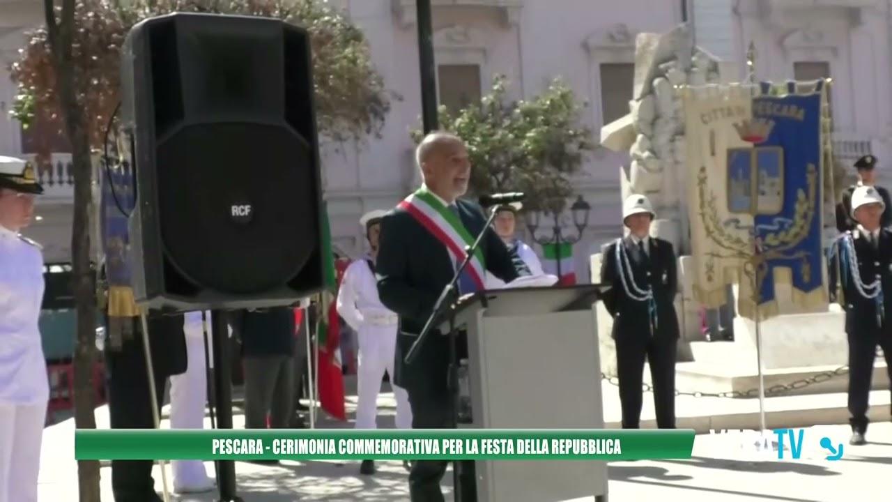 Pescara – Cerimonia commemorativa per la Festa della Repubblica