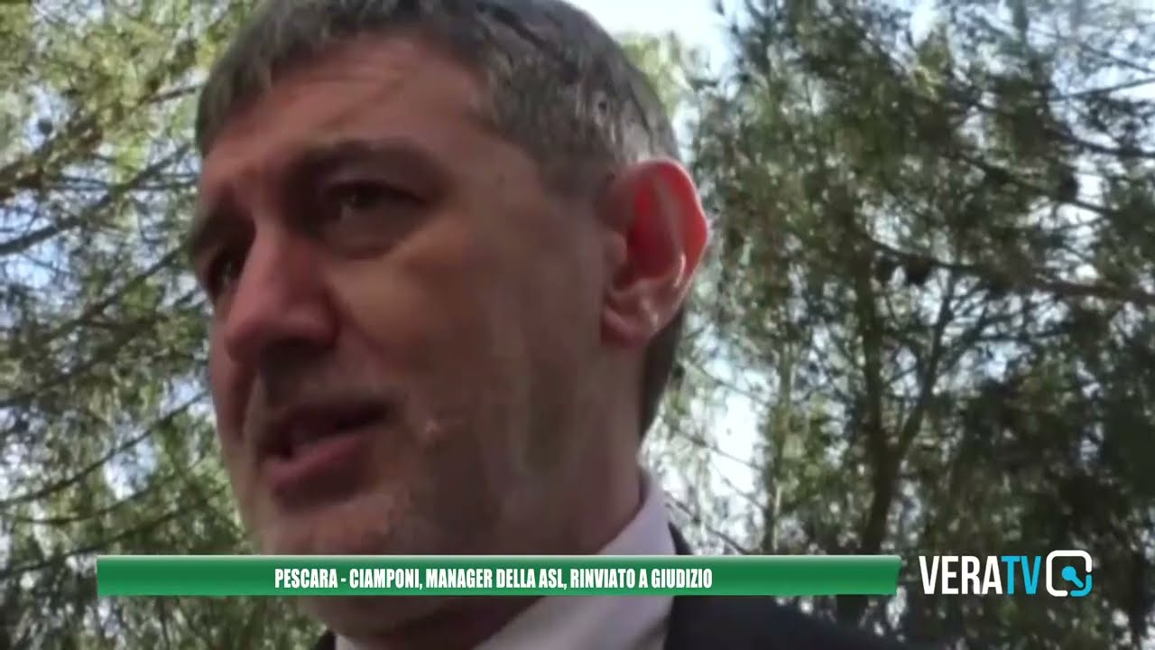 Pescara – Ciamponi, manager della Asl, è stato rinviato a giudizio