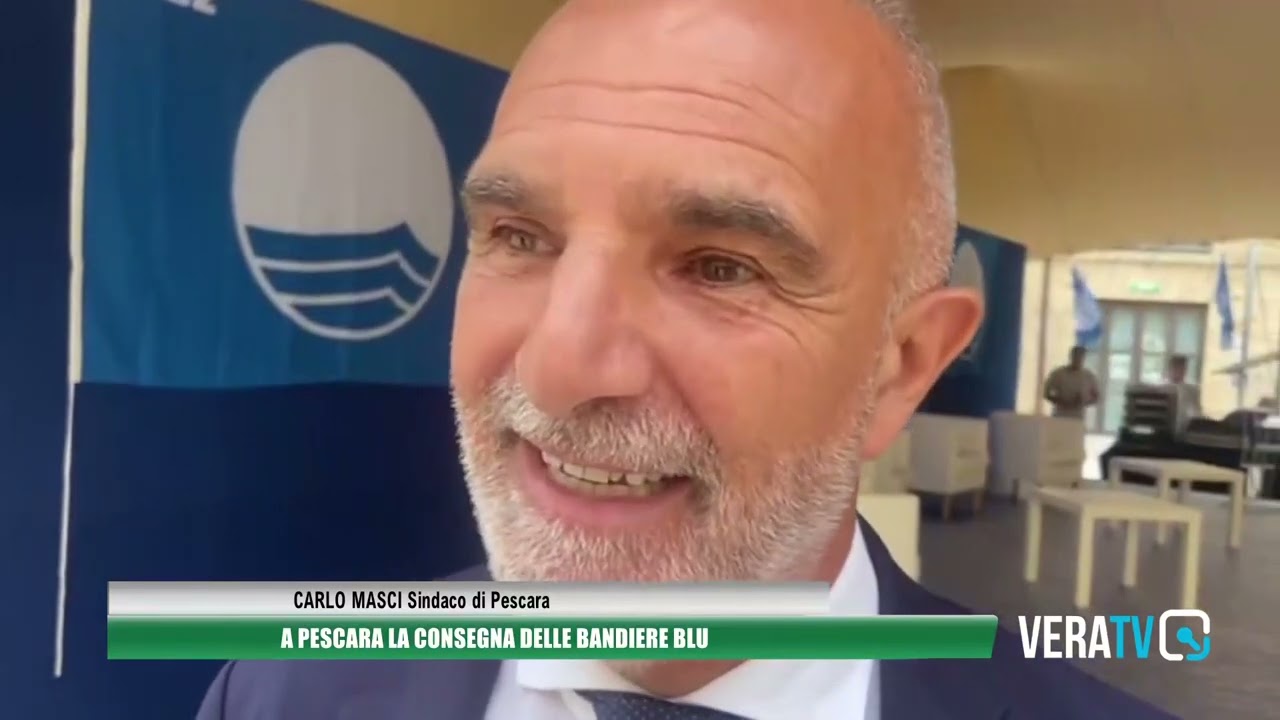 Pescara – Consegna ufficiale della bandiera blu a 14 comuni