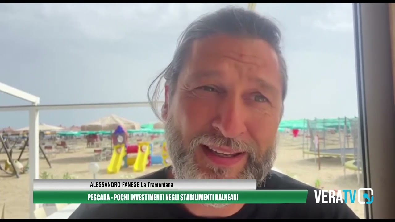 Pescara – Pochi investimenti negli stabilimenti balneari