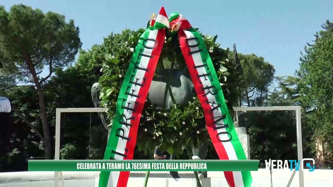 Teramo – Festa del 2 giugno, celebrazioni come da tradizione al monumento ai caduti