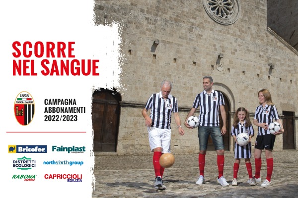 Calcio Serie B – L’Ascoli Calcio presenta la campagna abbonamenti, al via da mercoledì