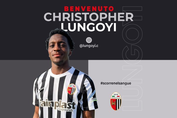 Calcio Serie B – Ascoli Calcio, ufficiale l’ingaggio dell’attaccante Lungoyi